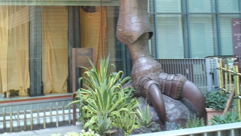 宮崎駿デザインの日テレ大時計 東京都港区新橋