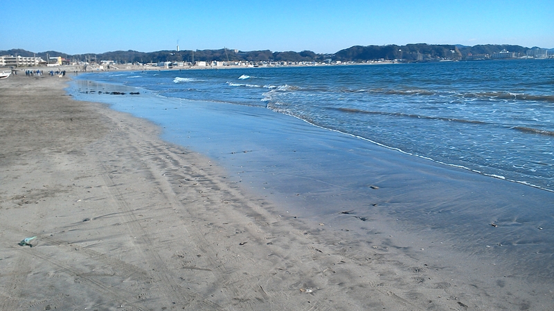七里ヶ浜 鎌倉市鎌倉