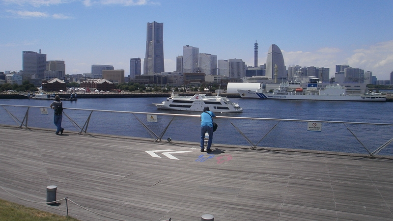 大桟橋デッキ 横浜市中区大桟橋