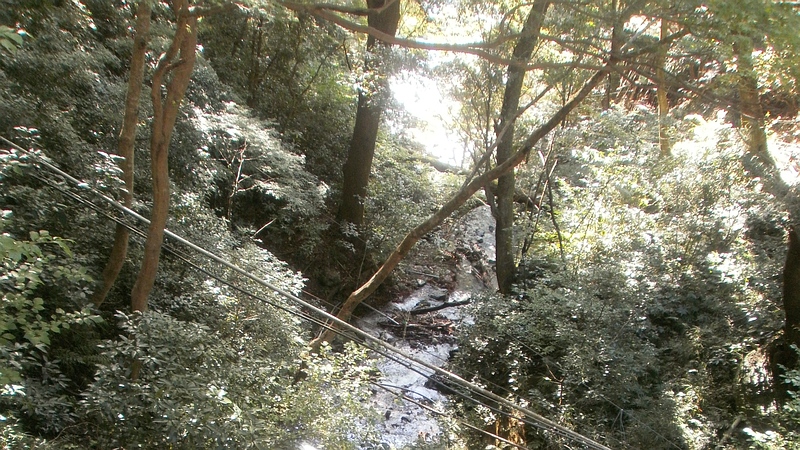塔ノ沢の早川 足柄下郡箱根湯本