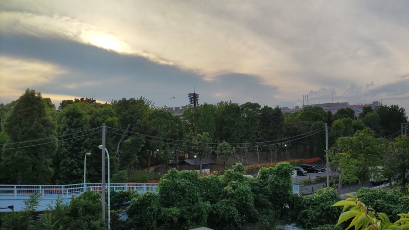 平和島公園北側へのスロープ 東京都大田区平和島公園