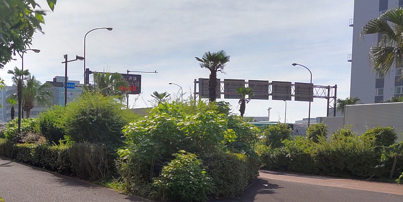 大和大橋のアプローチ 東京都大田区大和大橋