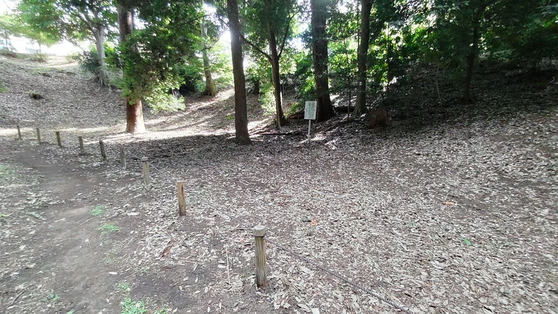 除草跡 横浜市旭区希望が丘水の森公園