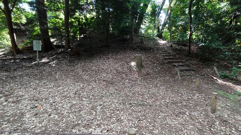 除草跡 横浜市旭区希望が丘水の森公園