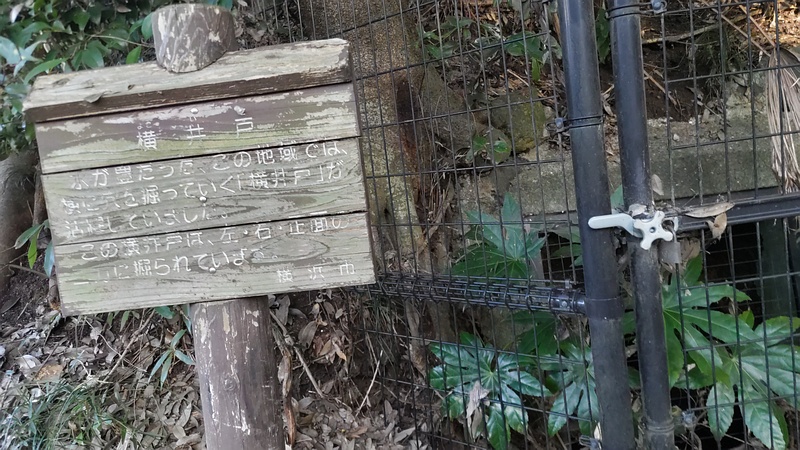 横井戸 横浜市瀬谷区長屋門公園