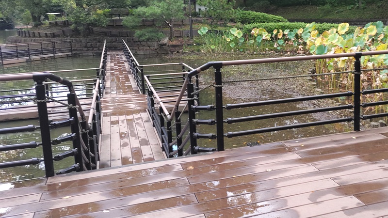 除草 東京都大田区平和の森公園