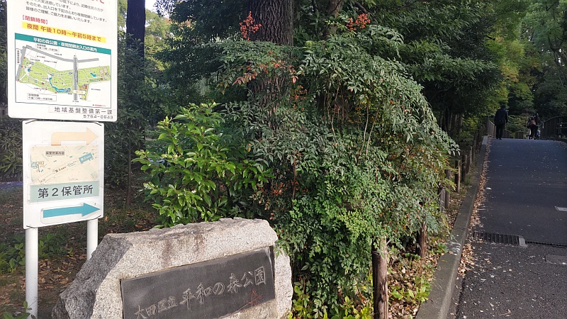 ナンテン 東京都大田区平和の森公園