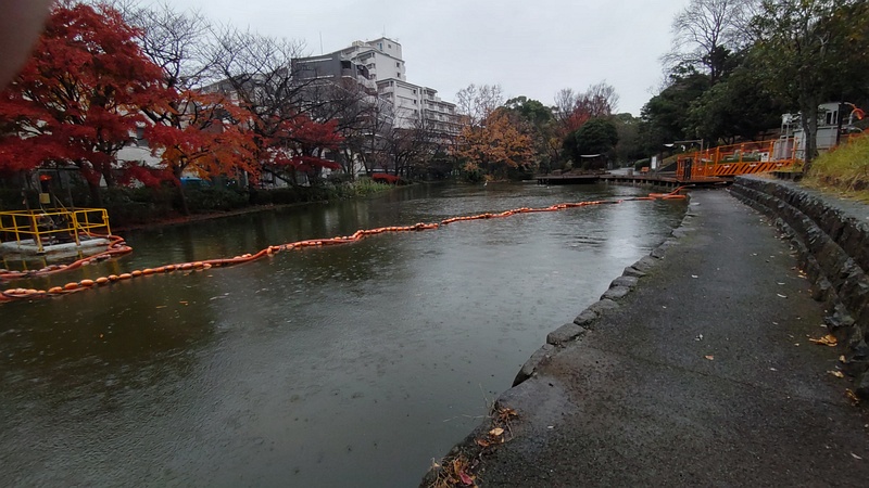 浚渫工事 東京都大田区平和の森公園