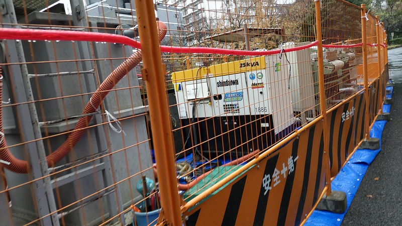 浚渫工事 東京都大田区平和の森公園