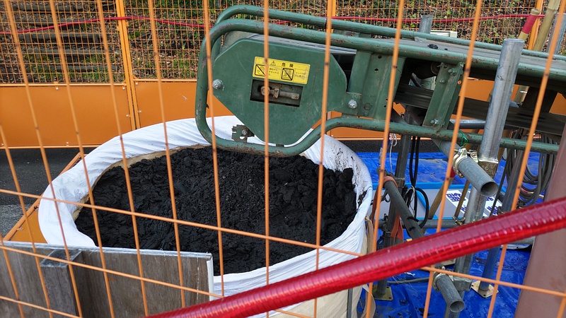 浚渫工事 東京都大田区平和の森公園