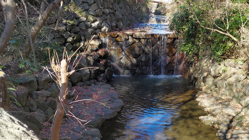 白糸の滝 横浜市旭区白根不動