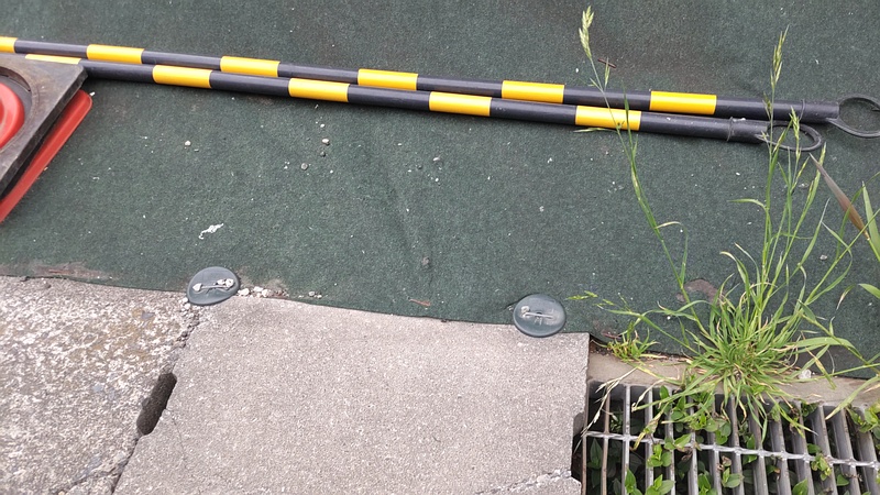 防草シート 横浜市旭区中沢町