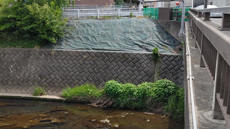 防草シート 横浜市旭区今川町