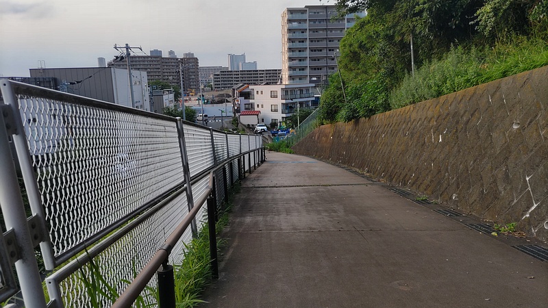 富士見坂 川崎市幸区夢見ヶ崎公園