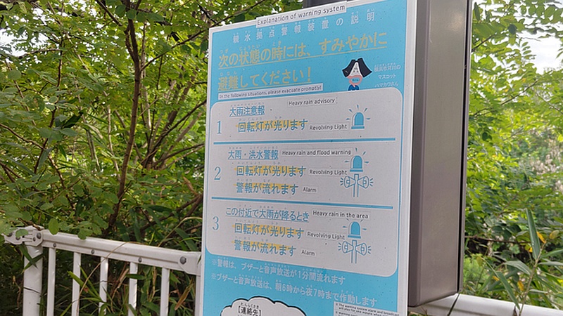 親水拠点警報装置 横浜市旭区今宿東町