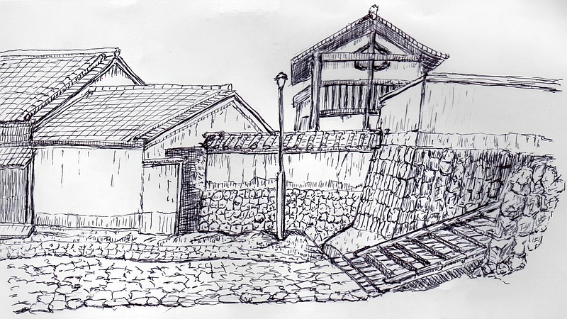 スケッチの練習 川崎市幸区