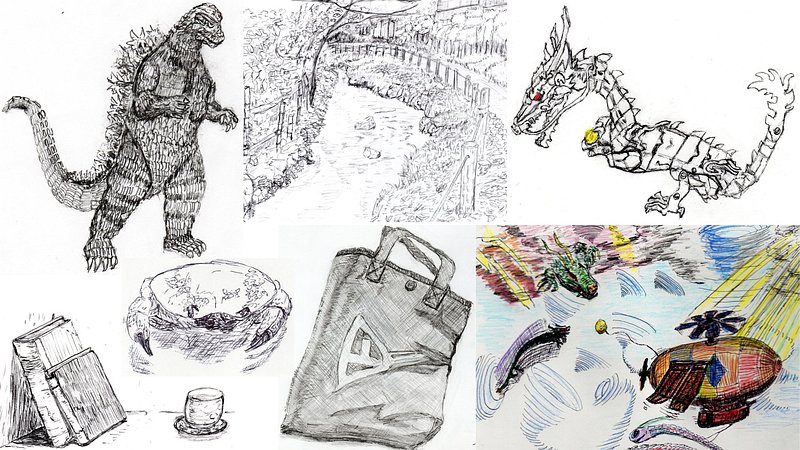 スケッチの練習 川崎市幸区