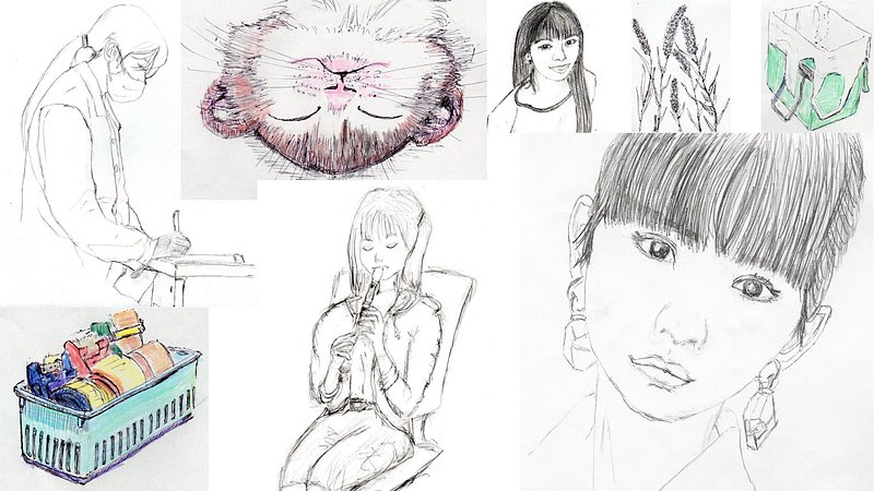 スケッチの練習 川崎市幸区