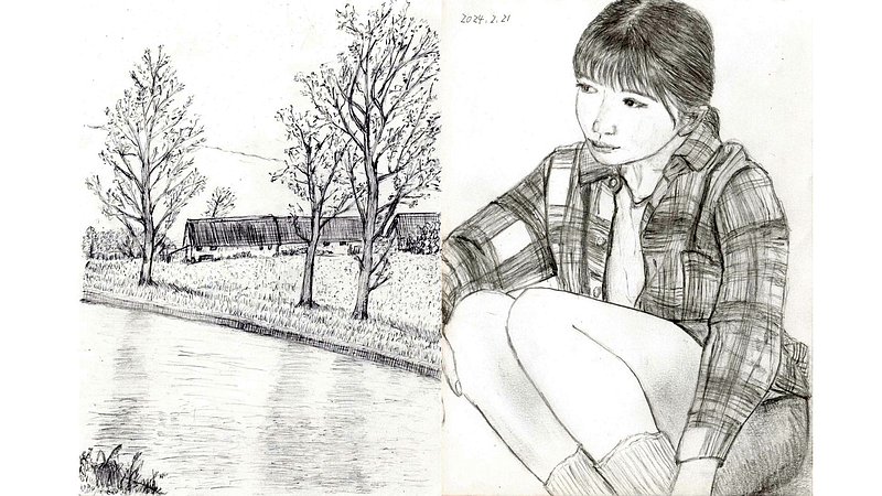 スケッチの練習 川崎市幸区