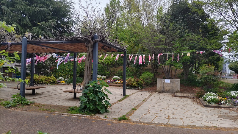 鯉のぼり 川崎市幸区さいわいふるさと公園