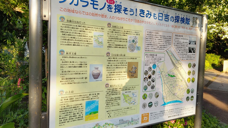 タカラモノを探そう 川崎市幸区さいわいふるさと公園