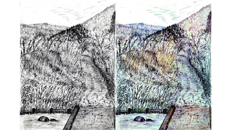 スケッチの練習 川崎市幸区