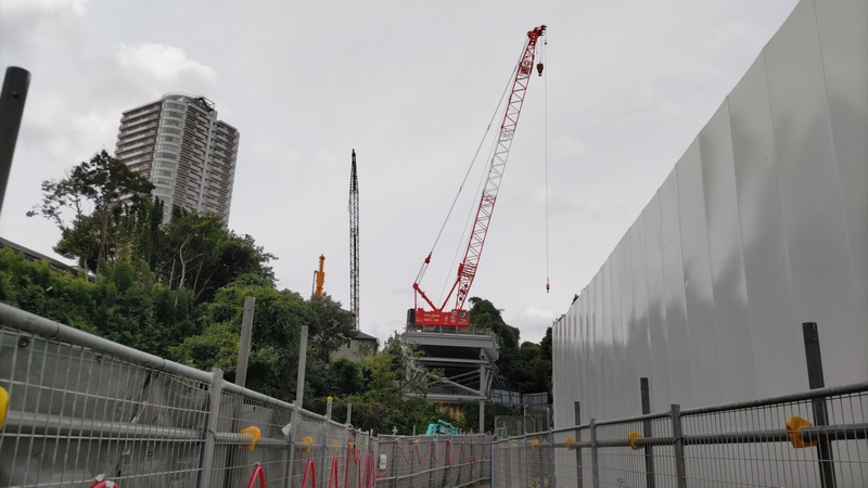 鶴ヶ峰連続立体交差事業 横浜市旭区帷子川親水緑道