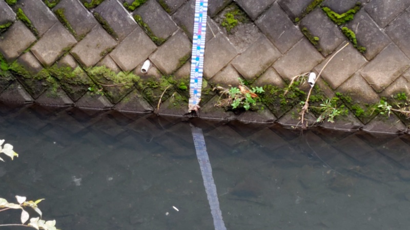 量水標 横浜市旭区下川井町