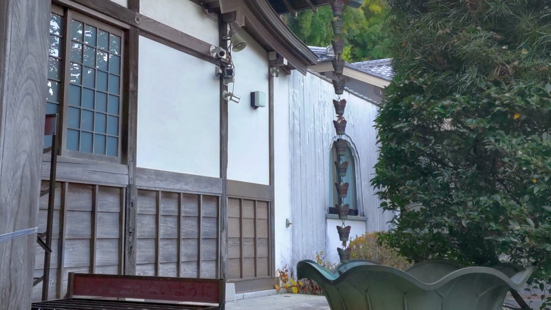 清来寺本堂の監視カメラ 横浜市旭区今宿南町清来寺