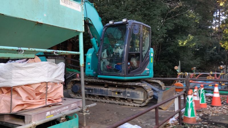 希望が丘水の森公園池しゅんせつ工事 横浜市旭区希望が丘水の森公園