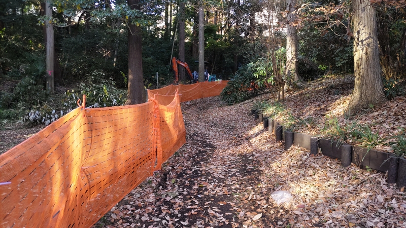 希望が丘水の森公園池しゅんせつ工事 横浜市旭区希望が丘水の森公園