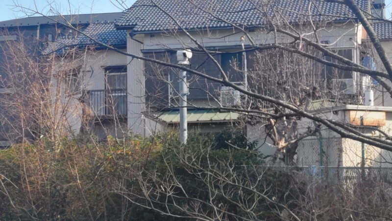 鶴峰橋の監視カメラ 横浜市旭区鶴ヶ峰