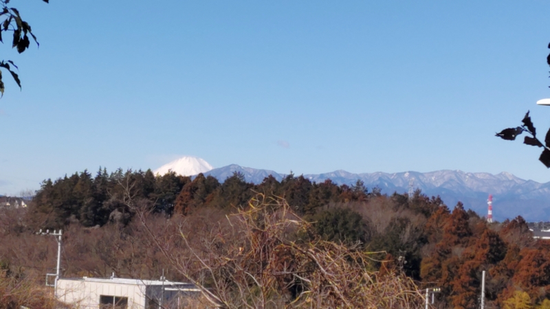 富士山 横浜市旭区今川町今川公園