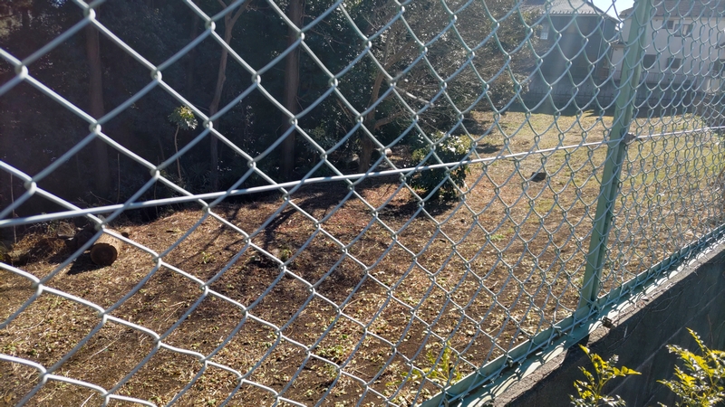 北側の空地 横浜市旭区希望が丘水の森公園