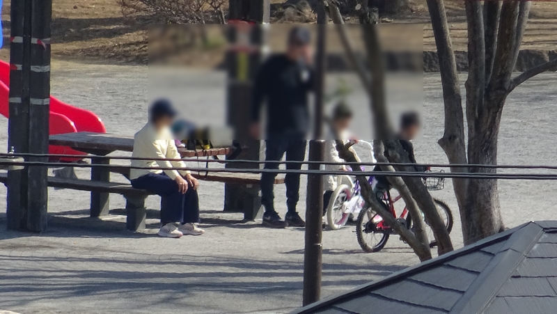 ポケットパークからの眺望 横浜市旭区矢指町