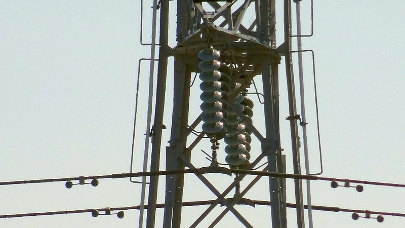 送電鉄塔 横浜市旭区中希望が丘