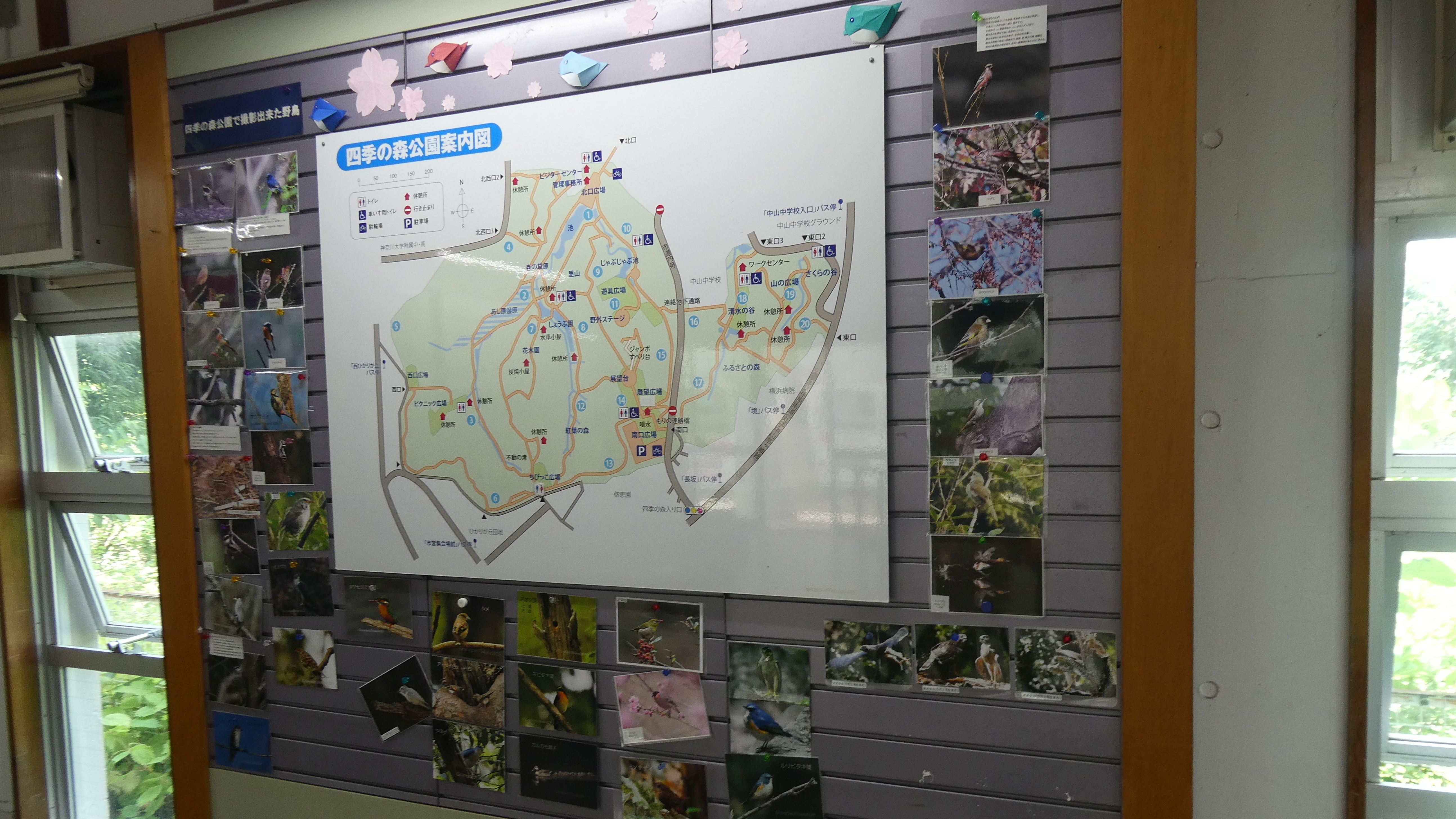 ビジターセンターの資料