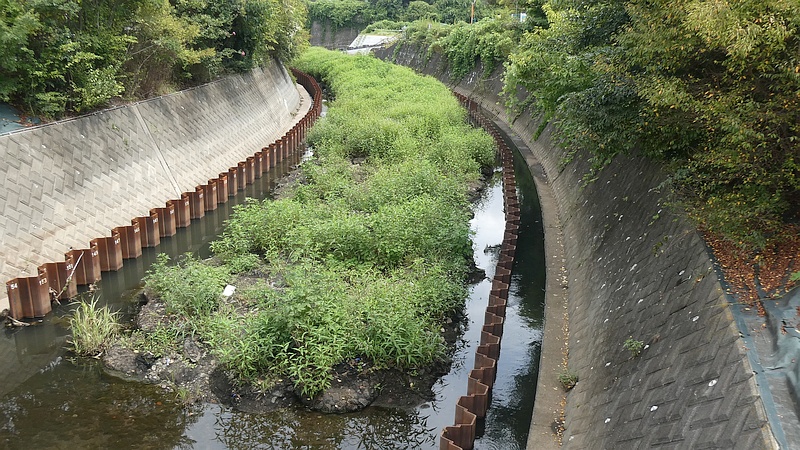 帷子川（鶴ヶ峰白根地区）改修工事