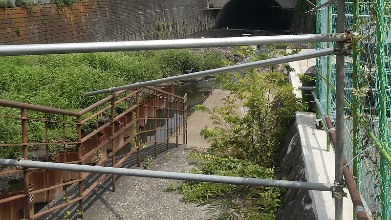 帷子川（鶴ヶ峰白根地区）改修工事