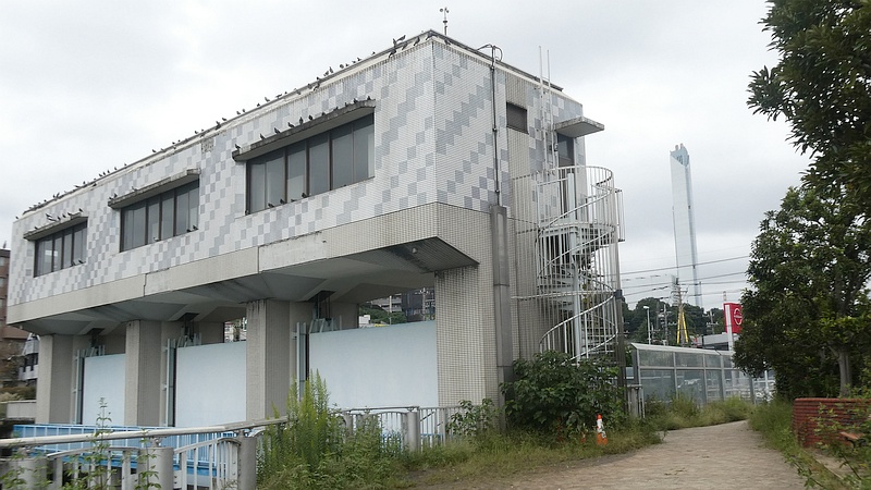 帷子川分水路分流堰